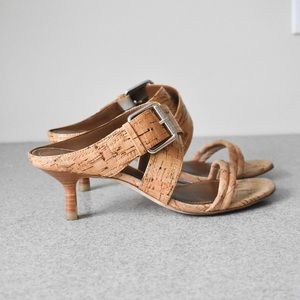 Donald J. Pliner Mora Leather Sandal, Kitten Heel